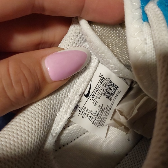 NIKE SB ADVERSARY LAZER BLUE / BLK/ WHITE SIZE 11 SHOES - Picture 7 of 7